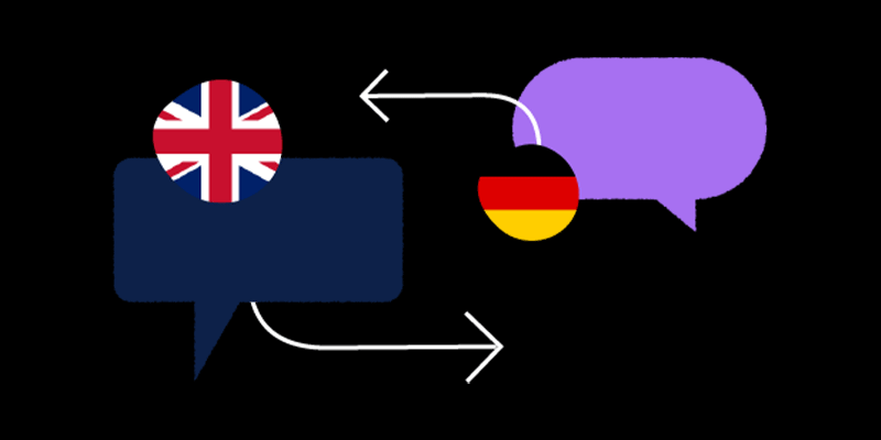 ارتباط بین زبان آلمانی و انگلیسی 